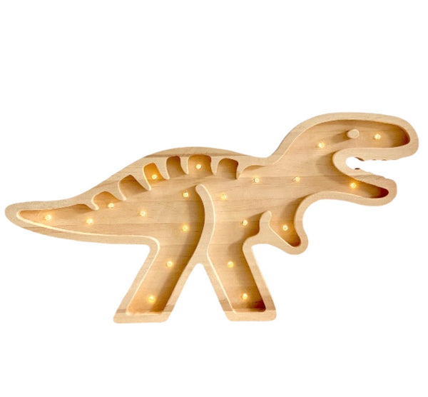 T-Rex Wooden Lamp