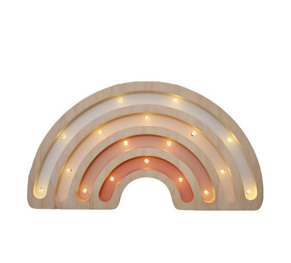 Wooden Lamp -Medium- Sunset