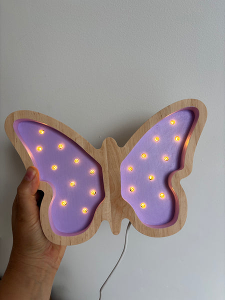 Butterfly Wooden Lamp